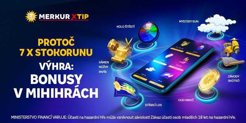 MerkurXtip: přehled bonusů 17. – 23.8.